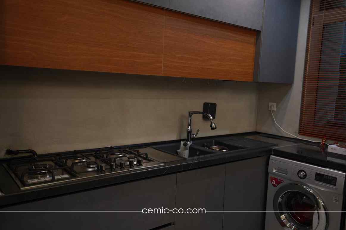 میکروسمنت آشپزخانه